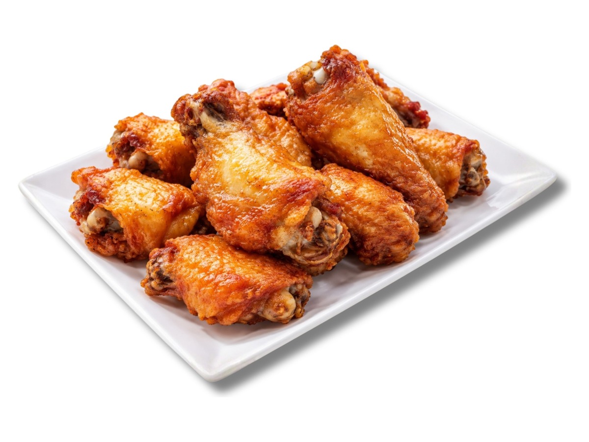 Injected broast wings at Dajaj Broast, masala inside every piece